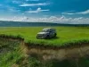 Land Rover Defender 2020 on edge of precipice